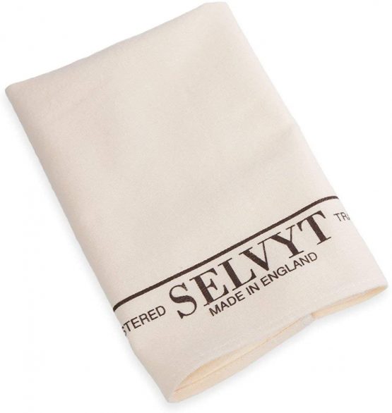 SELVYT SR Cloths for Applying and Polishing (35 x 35 cm) Beige