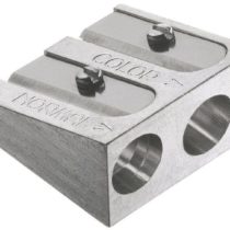 Faber-Castell Artists Metal Sharpener - Dual Hole One Size,Silver,185710