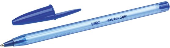 BIC Cristal Soft Ball Pens - Pack of 10 - Assorted Colours - Medium Point (1.2 mm) - Smooth Writing and Long-Lasting Ink - Image 2
