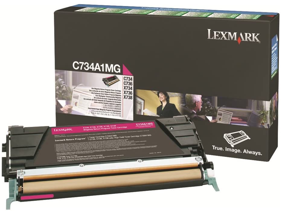 Lexmark - Toner cartridge - 1 x magenta - 6000 pages - LCCP, LRP, Red