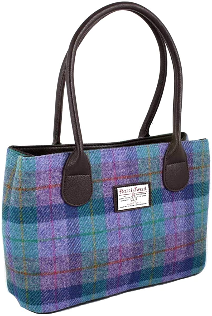 Glen Appin Harris Tweed Classic Handbag - LB1003 - Cassley