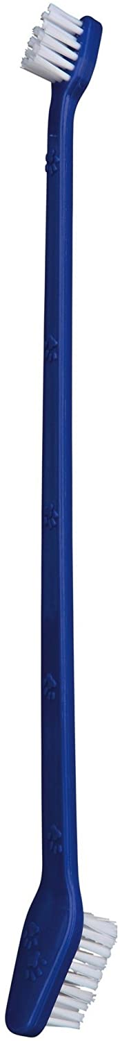 TRIXIE toothbrush set for dogs and cats - 4 pieces - 23 cm - red and blue - targeted cleaning of all teeth - 2558 - Image 2
