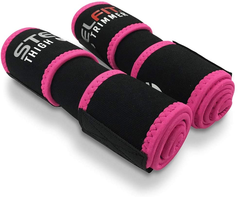 SteelFit THIGH TRIMMERS - INCREASE CIRCULATION, SWEAT MORE, AND MAXIMIZE FAT BURNING CAPABILITIES!, No Color