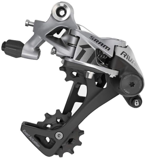 Sram Unisex's Rival1 Rear Derailleur Long Cage 11-Speed (for 10-42) T3, Multicoloured, One Size