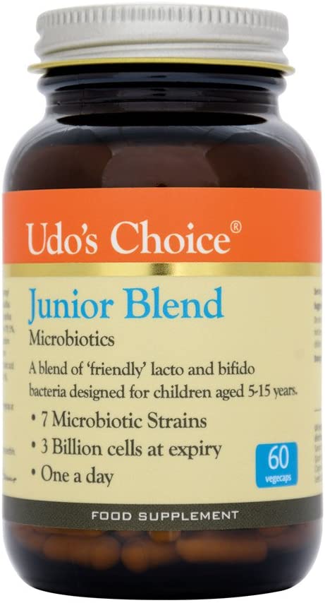 Children’s Probiotic Supplement, UDO’s Choice Children’s Blend, 7 Child-Specific Strains, 3 Billion CFU