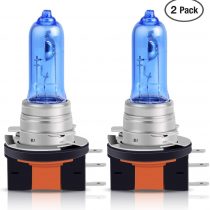 DZG - H15 Halogen Bulbs - 12V 15/55W Super Bright White Headlight Lamps 5500K Fog Light DRL, 2 Pieces