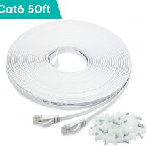 15m Ethernet Cable, CAT6 ethernet cable 15m Network Cable RJ45 High Speed 10/100/1000Mbit/s | Patch cable | UTP | Compatible with CAT.5 / CAT.5e