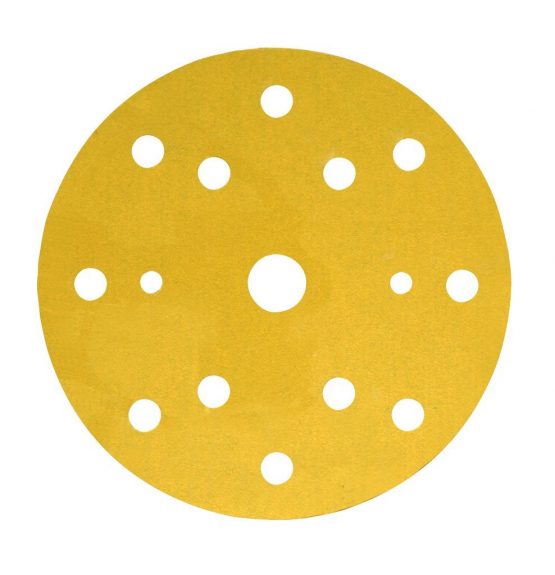 3M Hookit Paper Disc 255P, 150 mm, 15 Hole LD861A, P80 - 100 Discs/Box