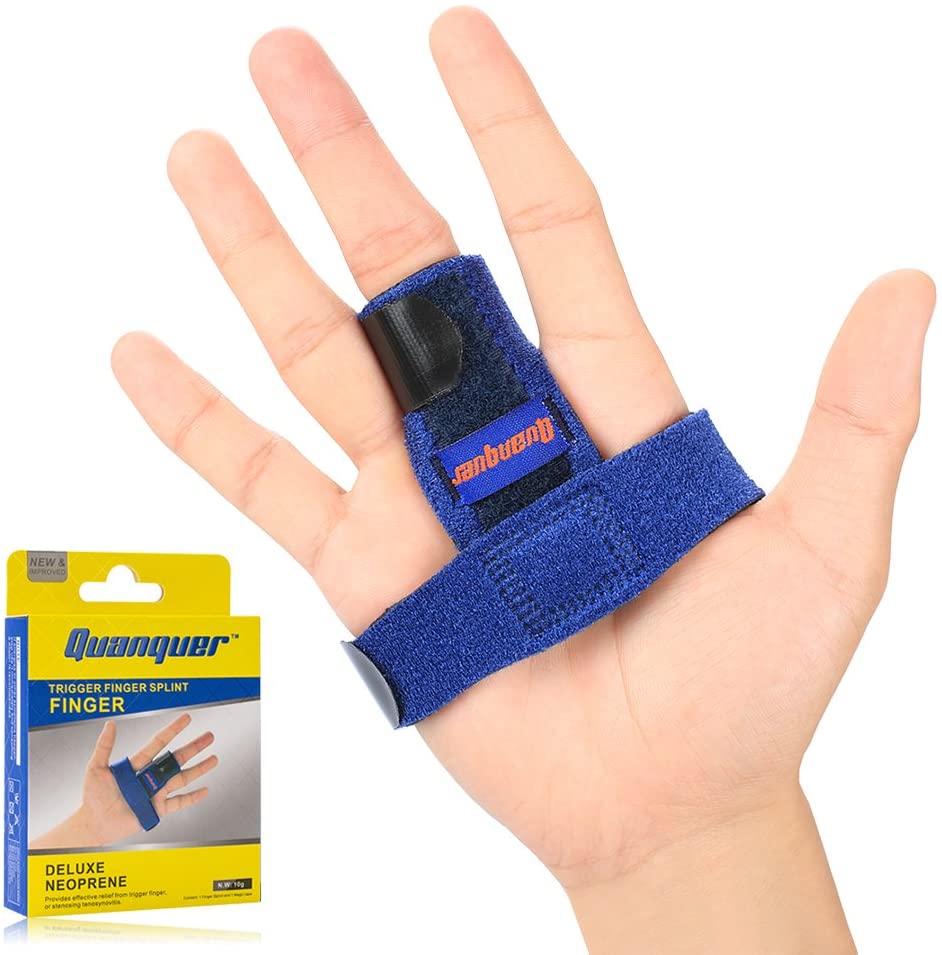 Trigger Finger Splint for Alleviating Finger Locking, Popping, Bending