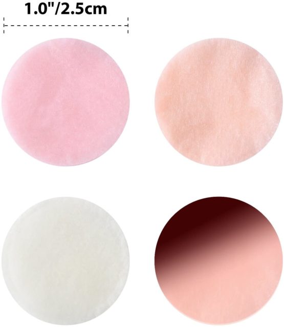 TecUnite Rose Gold Pink Confetti Tissue Paper Table Confetti, 1.76 oz - Image 2