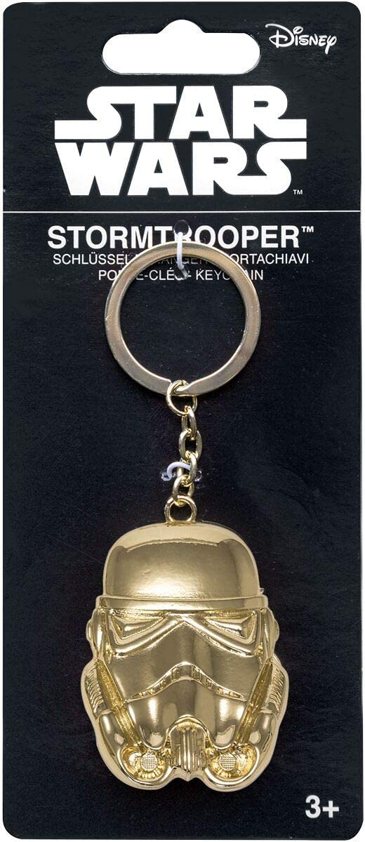 Star Wars 98911 STORM TROOPER GOLD KEYRING UNISEX CHILD