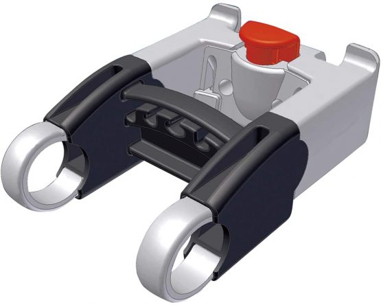 Rixen & Kaul Unisex's Handlebar Adaptor Extension Spare, Grey, 43 mm - Image 3