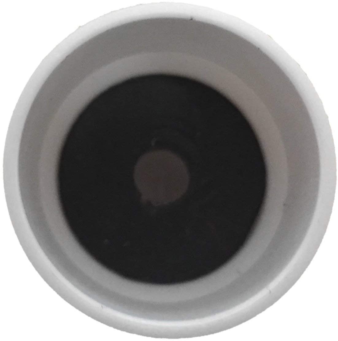 Merriway BH05361 (2 Pcs) Radiator Valve White Push-Fit Cover Caps - Pack of 2 Pieces - Image 2