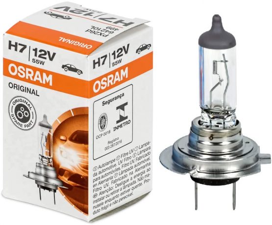 Osram H7 Longlife High Tech 12V 55W PX26D 64210L, 2 car lamps, incandescent bulbs - Image 2