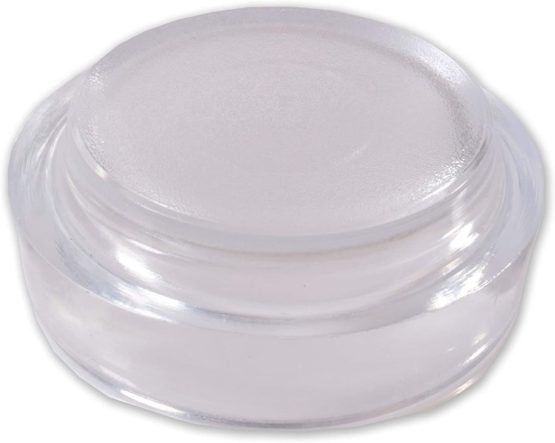 Merriway BH05791 Castor Cups, Outer Dimension 68 mm (2.5/8 inch) - Large, Clear, Pack of 8 - Image 3