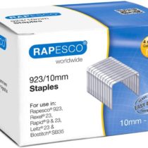 Rapesco S92310Z3 923/10 mm Galvanised Staples - Box of 4,000