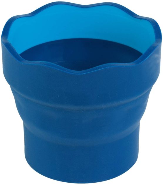Faber Castell FC181540"Clic & Go" Water Cup - Blue - Image 2