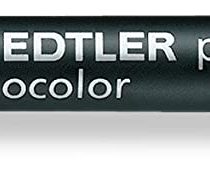 Staedtler 314 – 2 Permanent Marker (Red, Black, Red)