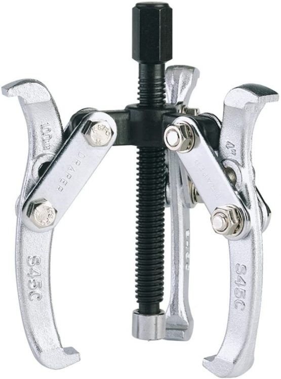 Draper 13909 Triple Leg Reversible Puller, 102mm x 110mm