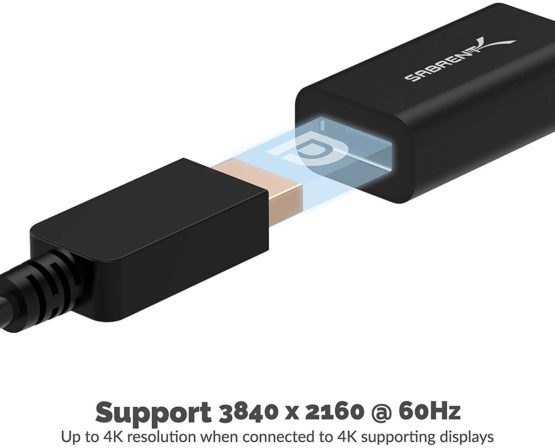 Sabrent USB 3.1 Type-C to DisplayPort Adapter (DA-DPUC) - Image 3