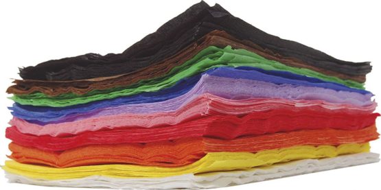 Clairefontaine 903016C Superior Crepe Paper Roll, 10 Sheets - Gold yellow, 50x10x8 cm - Image 2