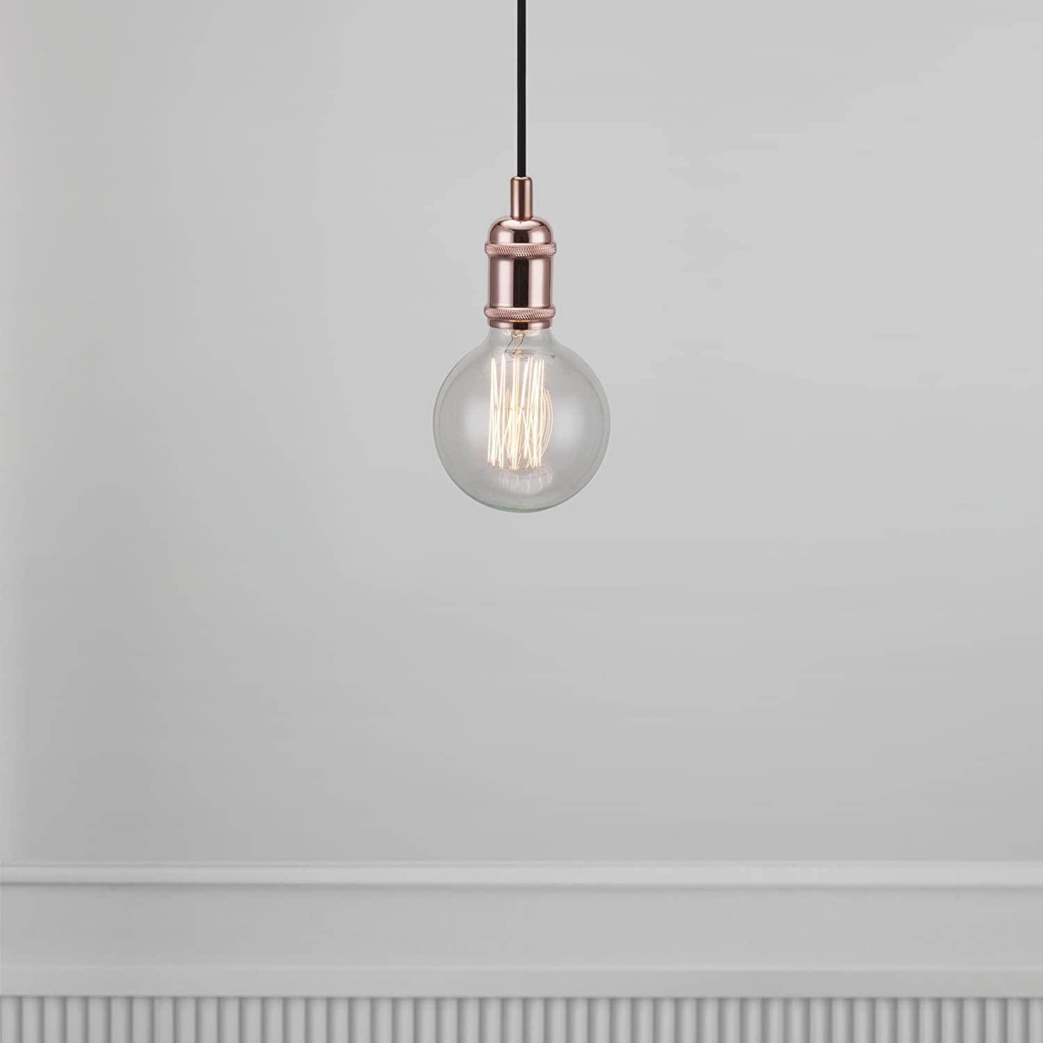 Nordlux Avra Suspension, Copper, E27, Gold, 7.5 x diameter 5Cm - Image 2