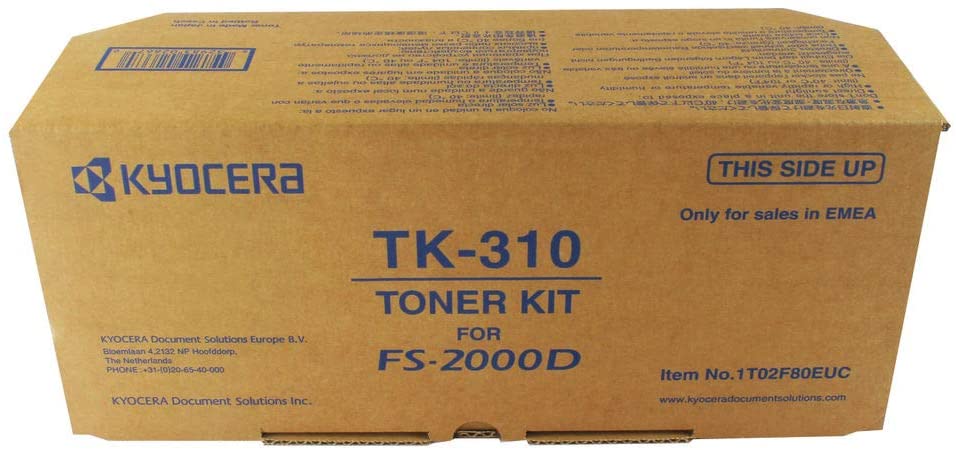 Kyocera TK 310 TK310 - laser toner cartridge copier kit - FS200D FS-200D 1 x black - 12000 pages