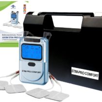 TENS electrostimulation Machine STIM-PRO Comfort - Easy to use & effecitive Pain Treatment - Dual Chanel - axion Brand Quality