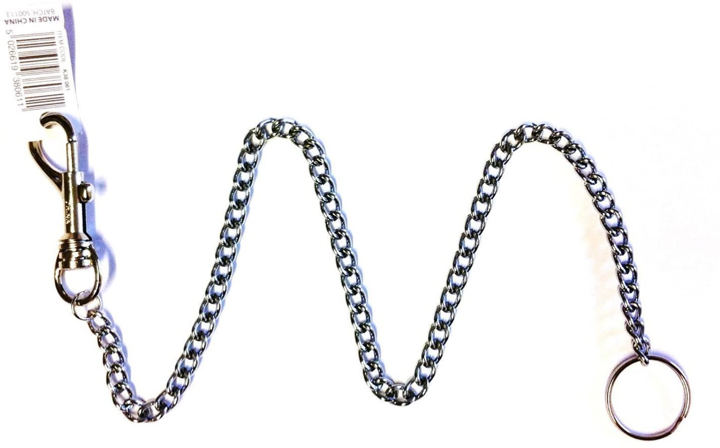 Henbrandt Light Weight Chain Key-Ring, Black