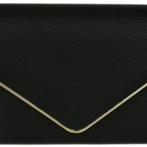 Girly HandBags Metallic Frame Clutch Bag