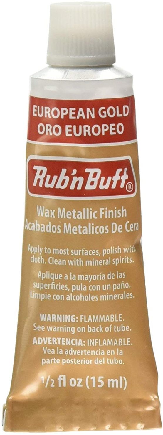 AMACO RUB 'N Buff - European Gold, VWARNB08