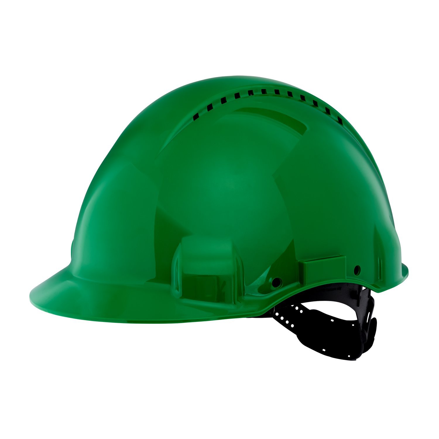 3M Hard Hat, Uvicator, Pinlock, Ventilated, Green, G3000CUV-GP, Standard - Image 3