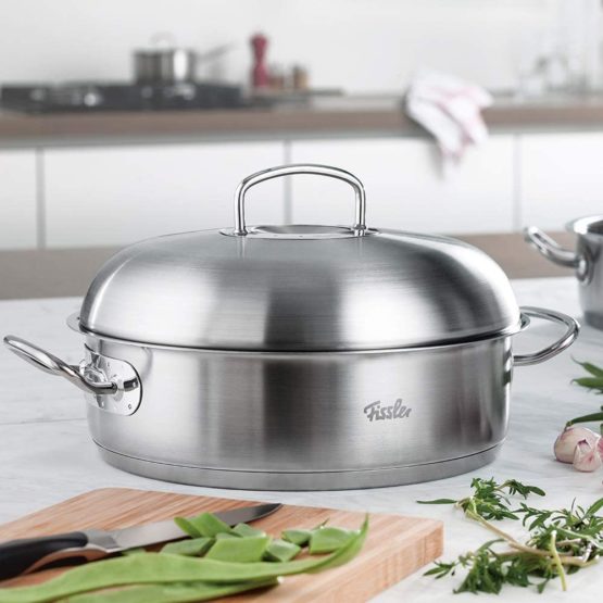 Fissler original-profi collection High-ceiling Lid 083-363-24-200/0, Lid For Pots & Pans Made Of Sturdy Stainless Steel, 24 cm Diameter - Image 3