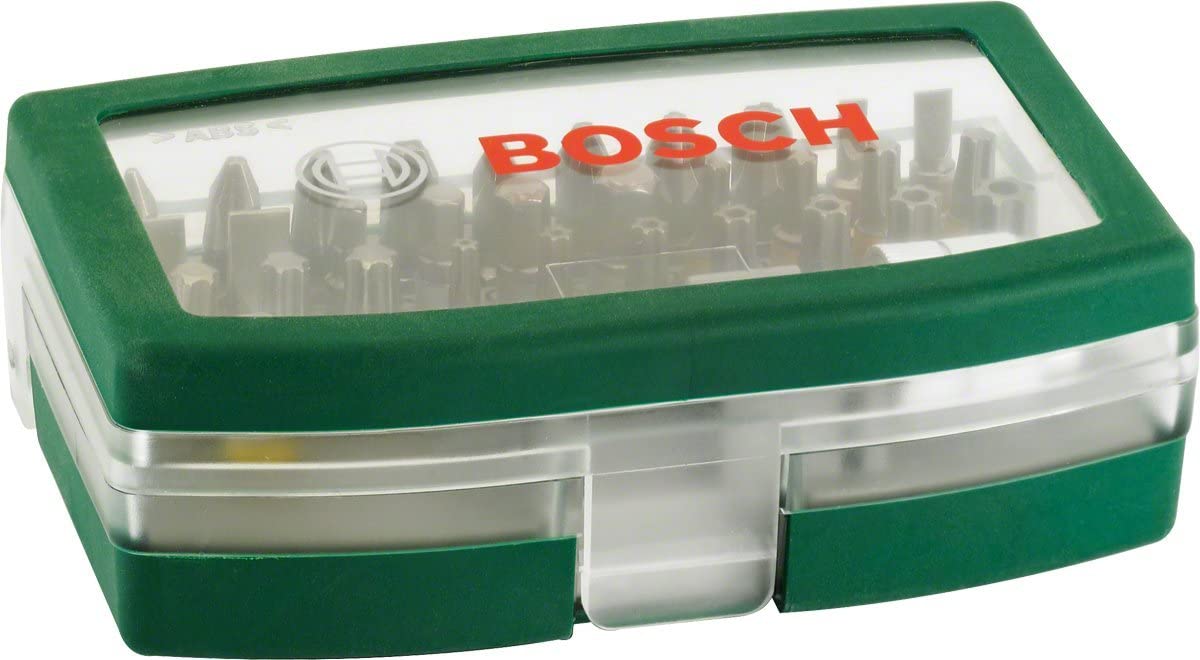 Bosch 32pc. Screwdriver Bit Set (PH-, PZ-, Hex-, T-, TH-, S-Bit, Accessories Drill and Screwdriver), Green, Einzelpackung - Image 2