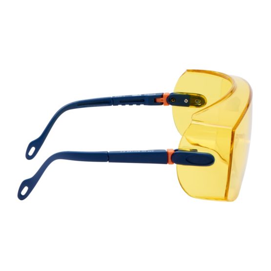 3M Safety Overspectacles, Anti-Scratch, Amber Lens, 2802 - Image 4