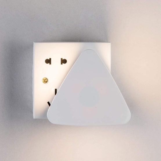 AUROLITE Pack of 2 LED Plug-and-Play Night Lights, Energy Saving (0.3) Watts, Automatic Sensor, Warm White (3000K), Ideal for Bedroom, Living Room, Kitchen, Hallway, B&B - Image 2
