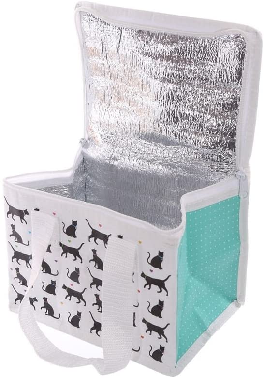 Puckator I Love My Cat Woven Cool Bag Lunch Bag Home Office School Travel Camping Picnic Height 15cm Width 20cm Depth 14cm - Image 4