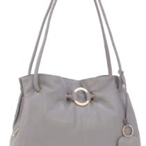 GIGI - Women's Leather Shoulder Bag - OTHELLO 4323