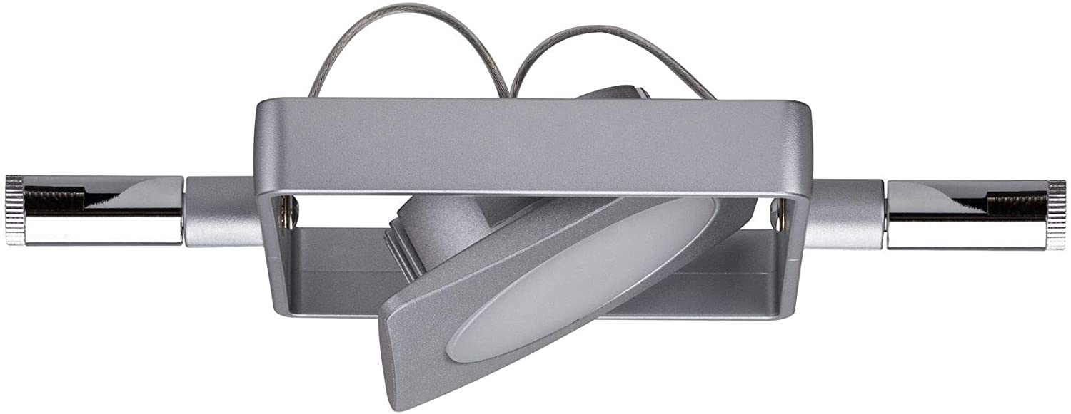 Paulmann 94089 cable luminaire LED 1x4W MacLED lamp for cable system 12V DC spot chrome matt cable luminaire incl. fixed lamp - Image 4
