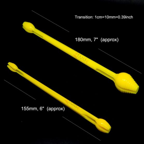 SAMSFX Fishing Hook Disgorger Snelled Fishhook Dehooker Hook Remover Tool 2PCS in Pack - Image 3