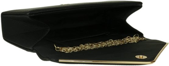 Girly HandBags Metallic Frame Clutch Bag - Image 4