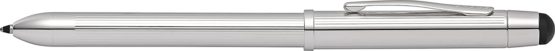 CROSS Tech3+ Engraved Platinum-Plated Multi-Function Ballpoint Pen with Stylus incl. Premium Gift Box – Refillable Ballpen & Pencil - Image 2