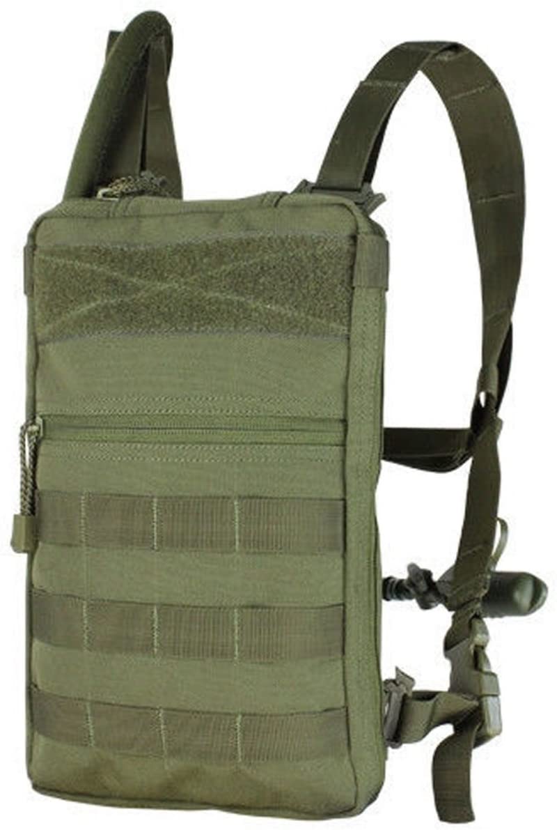 Condor Tidepool hydration carrier, olive drab, 7" W x 12" H x 1.5" D