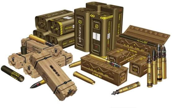 RIICH MODEL 1/35 US RE30009 M1 6 PR 7 cwt Ammunition Set – 57 mm