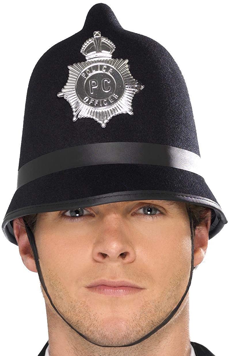 Police Hat Halloween, Black