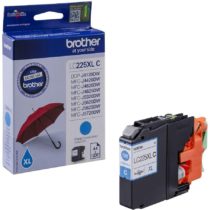 Brother LC-225XLC Inkjet Cartridge, Cyan, Single Pack, High Yield, Includes 1 x Inkjet Cartridge, Brother Genuine Supplies