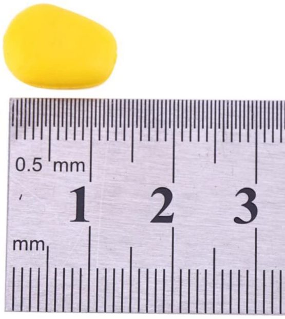 NEWSHOT Large Pop Up Yellow Corn 20 pieces Imitation SweetCorn Carp Bait For Carp Fishing Rigs - Image 3