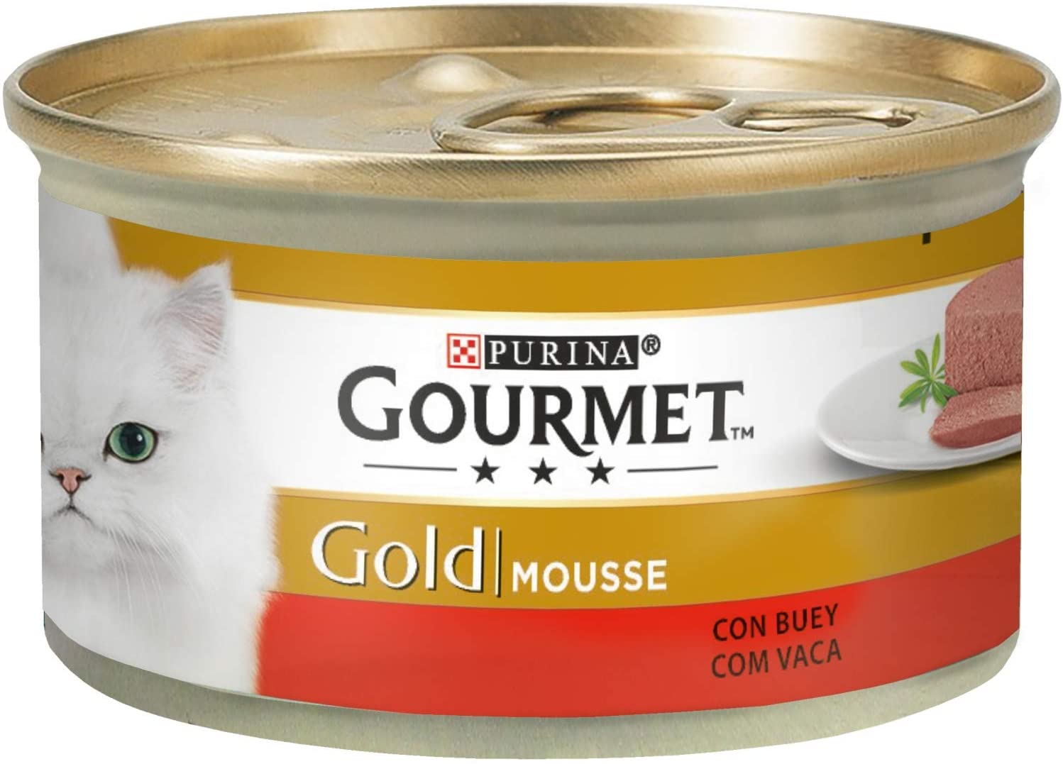Gourmet Gold Mousse with Ox 3oz, 85 g (Pack of 1)