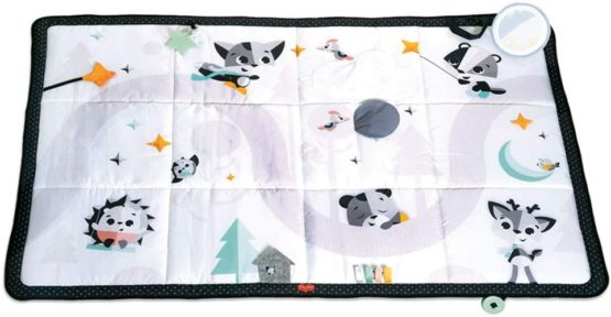 Tiny Love Black and White Super Mat, Large Play Mat Suitable for Newborns, 0m +, 150 x 100 cm, Magical Tales