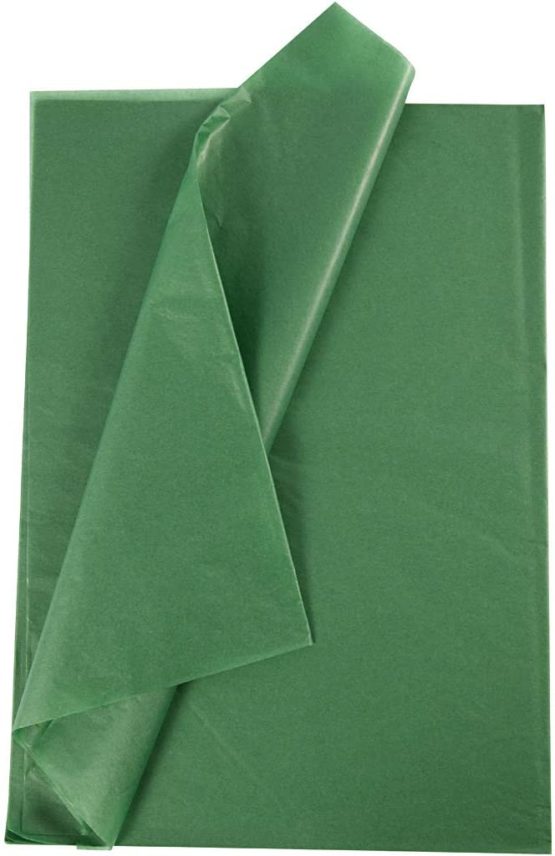 Creativ 100263 Tissue Paper, Sheet 50x70 cm, 14 cm, Green, 25sheets